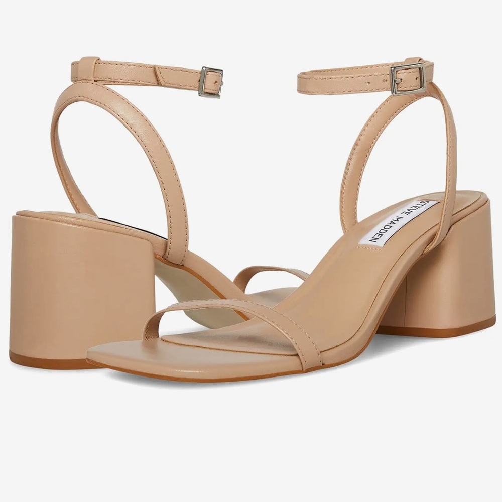 Steve Madden Audrina Sandal - Natural, W8.5